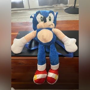 Sonic the Hedgehog Plush Backpack